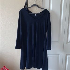 Navy Blue slip dress